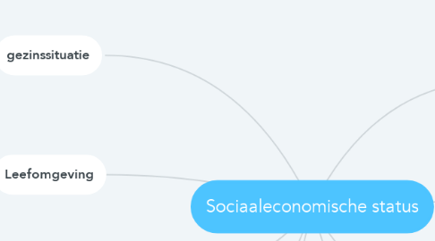 Mind Map: Sociaaleconomische status