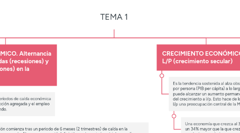Mind Map: TEMA 1
