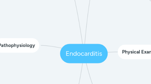 Mind Map: Endocarditis