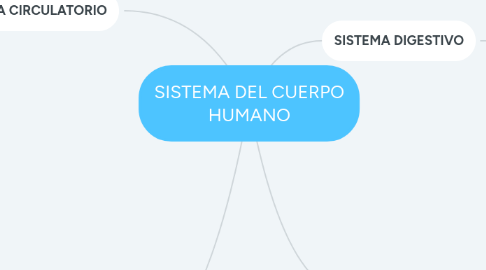 Mind Map: SISTEMA DEL CUERPO HUMANO