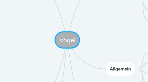 Mind Map: Vögel