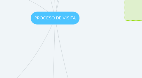 Mind Map: PROCESO DE VISITA