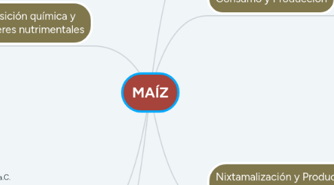 Mind Map: MAÍZ