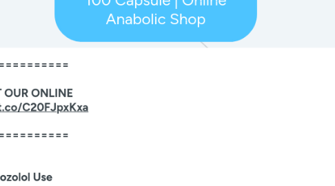 Mind Map: Winstrol Stanozolol 10mg 100 Capsule | Online Anabolic Shop