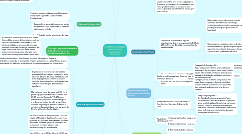 Mind Map: O DIREITO À MORADIA: Reflexões sobre Habitabilidade e Dignidade