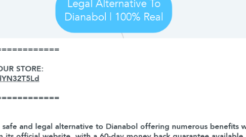 Mind Map: Legal Alternative To Dianabol | 100% Real