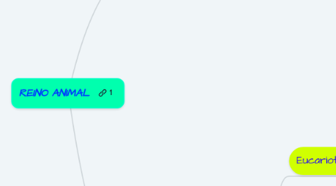 Mind Map: REINO ANIMAL