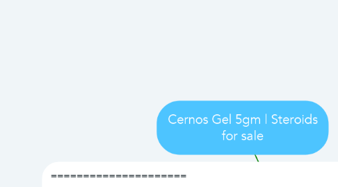 Mind Map: Cernos Gel 5gm | Steroids for sale