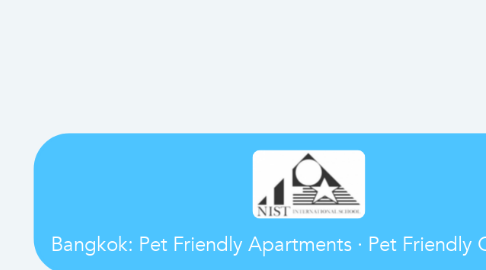 Mind Map: Bangkok: Pet Friendly Apartments · Pet Friendly Condos