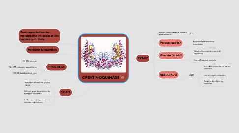 Mind Map: CREATINOQUINASE