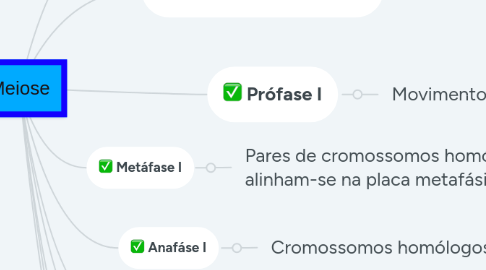 Mind Map: Meiose