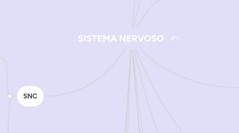 Mind Map: SISTEMA NERVOSO