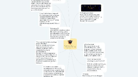 Mind Map: Ten fun things to do the internet when you're boreduevo