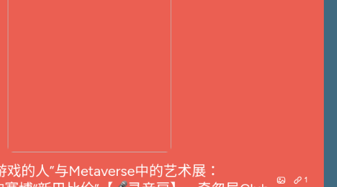 Mind Map: 奇忽局14:“游戏的人”与Metaverse中的艺术展: “向拉斯维加斯学习”的赛博“新巴比伦”【🎤录音房】 - 奇忽局Club