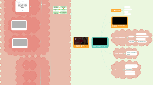 Mind Map: DISEÑO CURRICULAR