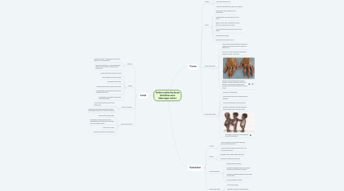 Mind Map: Sumber nutrien dan kesan berlebihan serta kekurangan nutrien