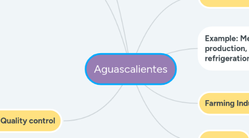 Mind Map: Aguascalientes