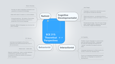 Mind Map: ECE 315: Theoretical Perspectives