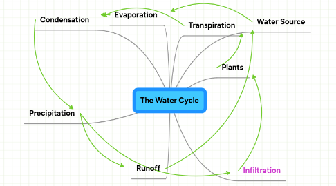 Mind Map: The Water Cycle