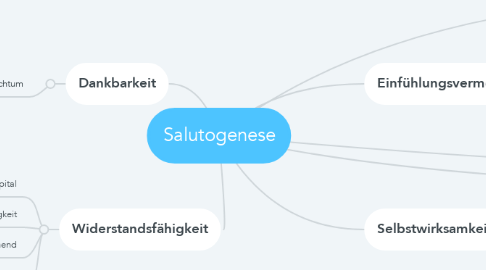 Mind Map: Salutogenese
