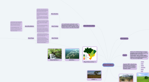 Mind Map: biomas brasileiros
