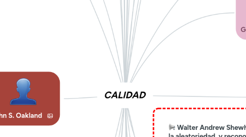 Mind Map: CALIDAD