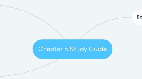 Mind Map: Chapter 6 Study Guide