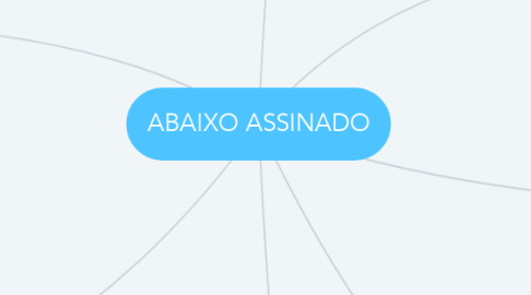 Mind Map: ABAIXO ASSINADO