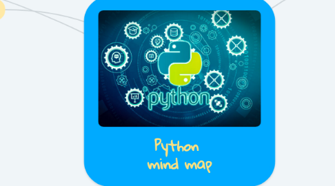 Mind Map: Python  mind map