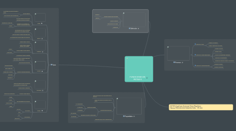 Mind Map: FUNDICIONES DE METALES