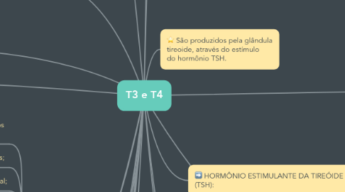 Mind Map: T3 e T4