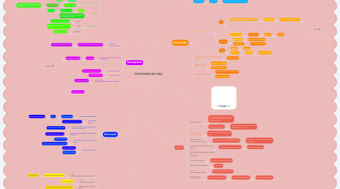 Mind Map: TESTIMONIO DE VIDA