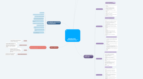 Mind Map: MENTALIDAD EMPRENDEDORA