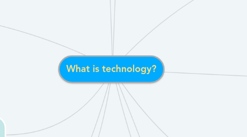 Mind Map: What is technology?