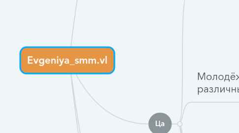 Mind Map: Evgeniya_smm.vl