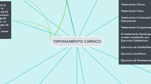 Mind Map: TAPONAMIENTO CARDICO