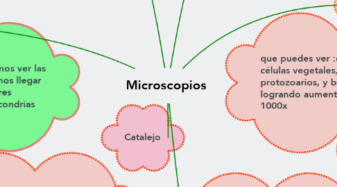 Mind Map: Microscopios