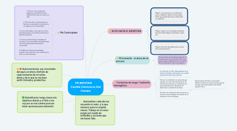 Mind Map: MI BIESTAR       Cecilia Ceniceros Del Campo