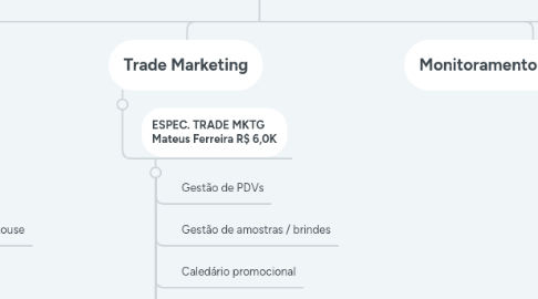 Mind Map: HEAD DE MARKETING E PRODUTO  Wilson Pagano