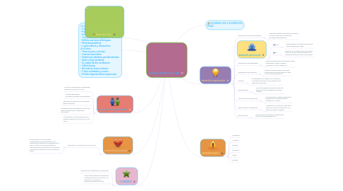 Mind Map: ETAPA PREESCOLAR