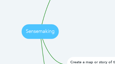 Mind Map: Sensemaking