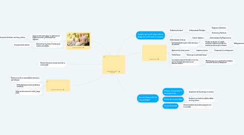 Mind Map: Adultez Tardía