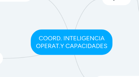 Mind Map: COORD. INTELIGENCIA OPERAT.Y CAPACIDADES