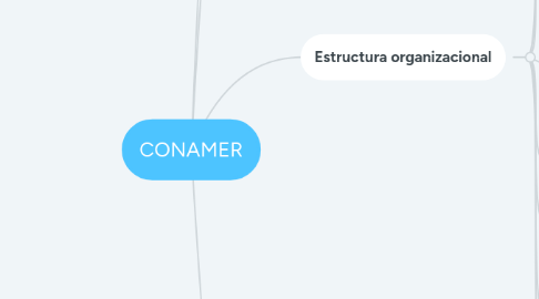 Mind Map: CONAMER