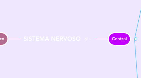 Mind Map: SISTEMA NERVOSO