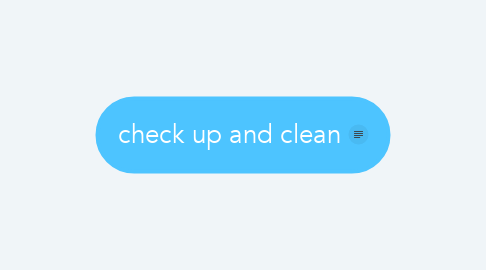 Mind Map: check up and clean