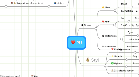 Mind Map: PU