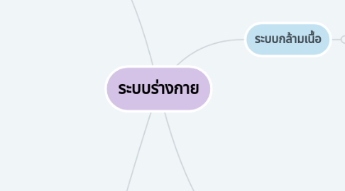 Mind Map: ระบบร่างกาย