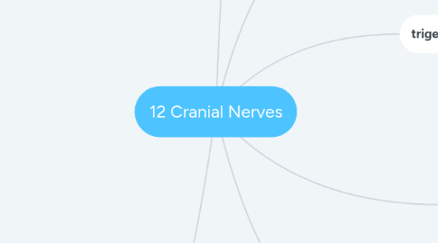 Mind Map: 12 Cranial Nerves