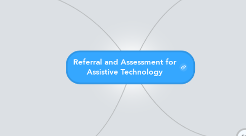 Mind Map: Referral and Assessment for Assistive Technology